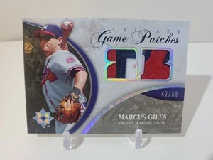 2006 Ultimate Collection Ultimate Game Patches Marcus Giles Braves Card #/50 - Bild 1 von 2