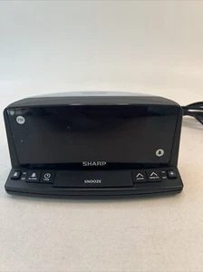 Sharp SPC1225 Night Light Alarm Clock with Jumbo Red LED Display - Tested/Works - Picture 1 of 8