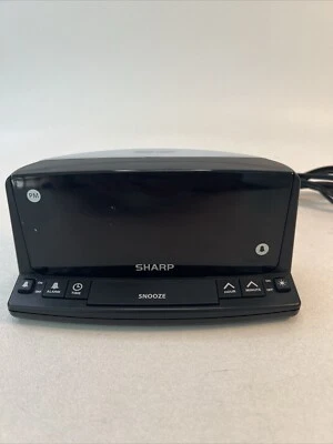 Sharp SPC1225 Night Light Alarm Clock with Jumbo Red LED Display - Tested/Works - Image 1 of 4
