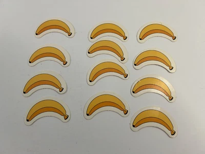 Juego Jump’n Monkeys 1991 de colección piezas de repuesto - 12 plátanos Foto 1 de 2