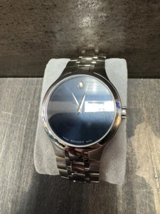 35mm Movado Sapphire Mens Mirrored Watch 0605063 (CP3013469) - Picture 1 of 7