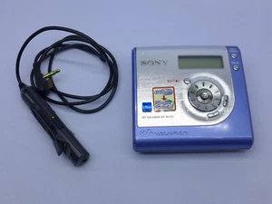 Sony Walkman MZ-NH700 Lettore Minidisco, Registratore, TESTATO FUNZIONANTE - Foto 1 di 17