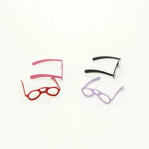 Gafas miniatura para casa de muñecas escala 1:12 macho/mujer aleación anteojos utilería - Imagen 1 de 12