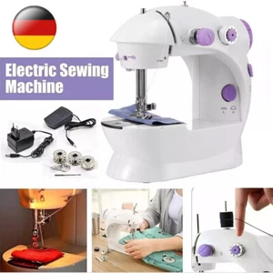 Elektrische Mini Reisenähmaschine Handnähen Nähmaschine für Nähanfänger Kinder - Bild 1 von 12