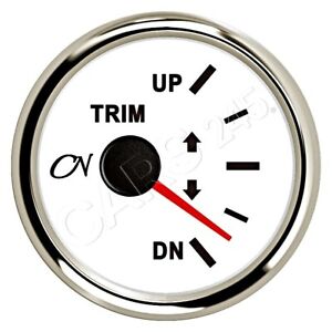 LINDEMANN CN-Instrument Trimm-Anzeige weiß/chrom