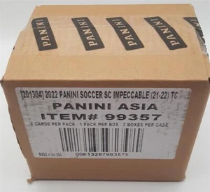 Case Panini Impeccable Premier League Fútbol Hobby Box 2021-22 Asia Edition - Zdjęcie 1 z 2