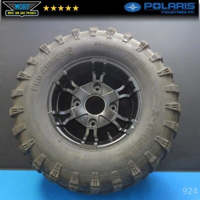 22-23 POLARIS RANGER RZR XP 1000 REAR WHEEL SPARE TIRE 14X8 4X156 29X11-14 A OEM - Image 1 of 4