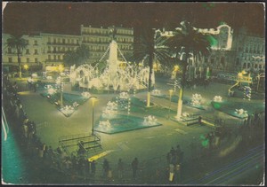 AA6699 Algerien - Oran - La Place Emir Abdelkader - Postkarte Postcard -