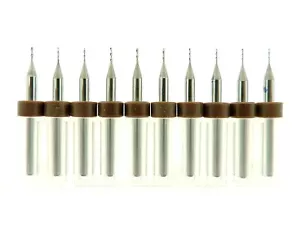 .65mm Short Length Carbide Micro Drill Bits CNC PCB Dremel Jewelry Crafts - Picture 1 of 1