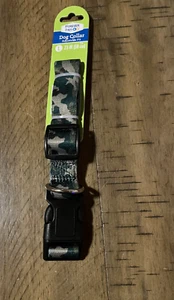 Forever Pals Adjustable Dog Collar Large 23” X 1” Camouflage Camo Green - Picture 1 of 5