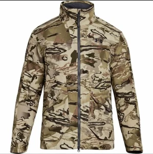 Under Armour Men's Grit UA Barren Camo Scent Control Hunting Jacket 1320252 Smal - Picture 1 of 6