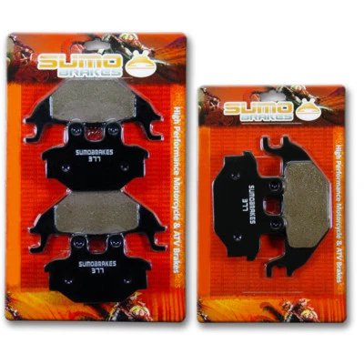 Pastilhas de freio dianteiro+traseiro KYMCO MXU250R [12-13] 300[05-14] 500 [05-09] UXV 500 08-14 - Imagem 1 de 2