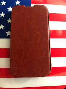 Huawei G610 Flip Leather Case Brown High Quality Kalaideng - Picture 1 of 3