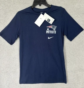 NFL New England Patriots Nike Youth T-Shirt Blue Large (14-16) New With Tag's. - Picture 1 of 10
