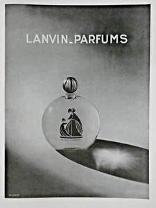 PUBLICITÉ DE PRESSE 1932 JEANNE LANVIN - PARFUM - BRESSON - Imagen 1 de 1