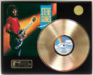 Steve Gains - One In The Sun Gold LP Record Plaque Display - Picture 1 of 3