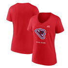 Women's Fanatics Red Team USA Alpine Skiing V-Neck T-Shirt