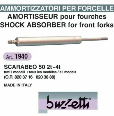 1940 CARTUCCIA AMMORTIZZATORE FORCELLA PER APRILIA SCARABEO 50 CC