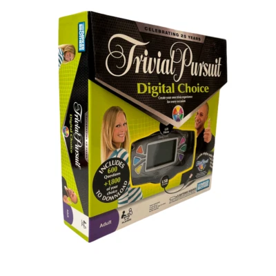 Trivial Pursuit Digital Choice Game 25th Celebration Edition Vintage 2008 Nice - Image 1 of 4