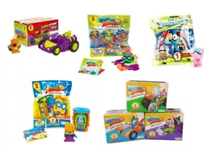 PAQUETE DE 3 FIGURAS SUPERZINGS SERIE ~ RIVALES DE KABOOM SUPERZING ~ MÁS 2 TARJETAS GOGOGO - Imagen 1 de 15