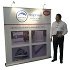 PREMIUM 80" Retractable Banner Stands Roll Up Trade Show Display + CUSTOM PRINT