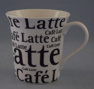 Pier 1 Imports Cafe Latte Cup Mug Coffee Tea Beverage Porcelain - Picture 1 of 6