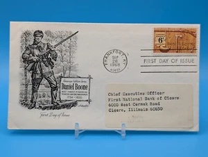 US FDC #1357 Artmaster M-4 1968 Frankfort KY Daniel Boone - Picture 1 of 4