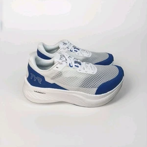 TYR Valkyrie Speedworks Shoes Mens Sz 10.5 White Blue Running Racing Training - Picture 1 of 8