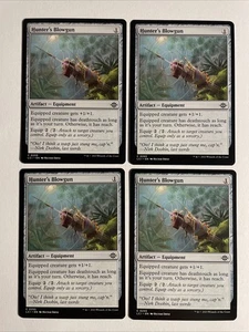 4x Mtg Lost Caverns Of Ixalan Hunter’s Blowgun NM/M Magic The Gathering - Bild 1 von 2