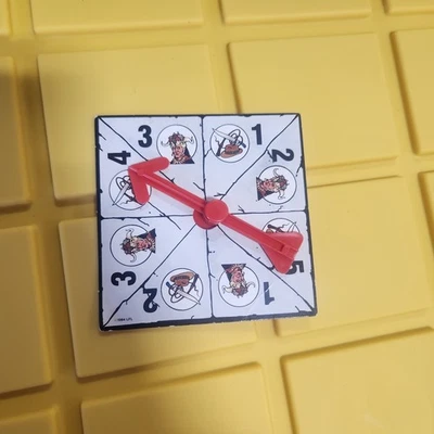 Juego de mesa giratorio vintage 1984 LJN Indiana Jones & The Temple of Doom H80 Foto 1 de 2