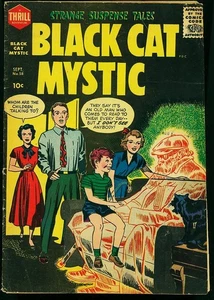 Black Cat Mystery Mystic #58 Jack Kirby Joe Simon 1956 Harvey Comics - Picture 1 of 14