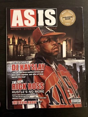Barely Opened.Barely Read. ASIS Magazine Featuring DJ Kay Slay and Rick Ross - Image 1 of 4