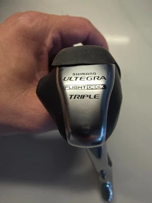 NOS Shimano ULTEGRA 6600 ST-6603 LEFT FRONT TRIPLE STI Shifter NEW w/o BOX - Image 1 of 4
