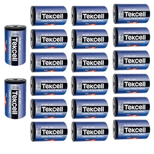 20x For Tekcell SB-D02 3.6V 19000MAH Li-ion Battery Non-rechargeable Battery - Picture 1 of 4