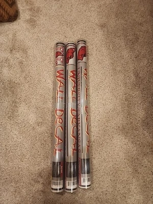 Lot Of 3 Arkansas Razorbacks Wall Decals New In Package - Image 1 of 2