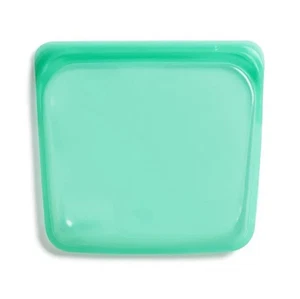 Stasher Pure Platinum Silikon Sandwichbeutel in Jade (selten/eingestellt) - Bild 1 von 2