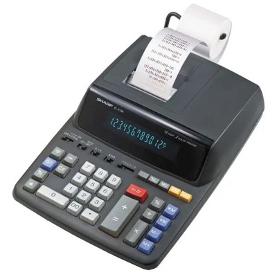 Sharp EL-2196BL Basic Calculator - Image 1 of 2