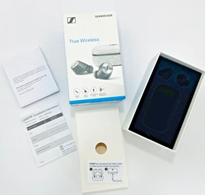 Sennheiser True Wireless Momentum auricular verdadero caja vacía paquete de caja al por menor Reino Unido - Imagen 1 de 10