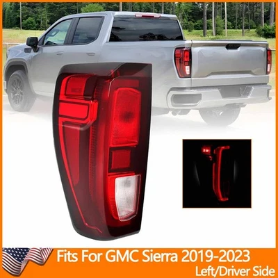 For 2019-2024 GMC Sierra 1500 Limited Halogen Tail Light Brake Lamp Left Driver - Imagem 1 de 4