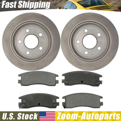 For Chevrolet Impala 2000 2001 2005 Rear Brake Kit Brake Rotors & Pads - Image 1 of 4