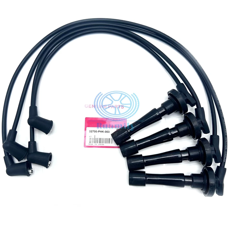 4x Spark Plug Wire Set For 1990-2001 Honda CR-V 97-01 Acura Integra L4 1.8L 2.0L Foto 1 de 4