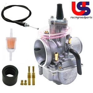 For OKO PWK 28mm Flat Slide Carburetor Kit KTM 65SX 85 SUZUKI RM65 RM80 RM85 - Picture 1 of 7