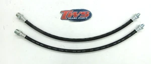 COPPIA 2 TUBI FRENO FLESSIBILI POSTERIORI PER FIAT CAMPAGNOLA AR51 AR55 AR59 - Imagen 1 de 3