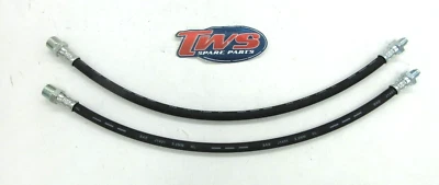 COPPIA 2 TUBI FRENO FLESSIBILI POSTERIORI PER FIAT CAMPAGNOLA AR51 AR55 AR59 - Immagine 1 di 3