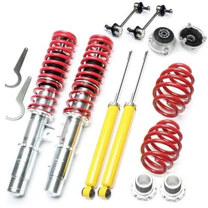 Suspensión roscada TA Technix Premium incl. 2 cojinetes de cúpula barras de acoplamiento para BMW E46 - Imagen 1 de 3
