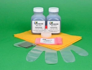 2 Toner Nachfüllset mit Chips für HP M2727 M2727nf MFP M2727nfs 53A Q7553AA. 270gr. - Bild 1 von 1