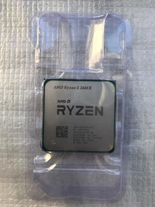AMD Ryzen 5 3600X Gen3 6 Core AM4 OEM CPU/Processor with Wraith Spire Cooler - Picture 1 of 3