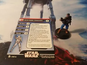 Star Wars Miniatures Legacy of the Force 13 Elite Rebel Commando - Foto 1 di 1