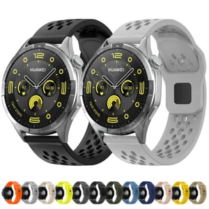 Pulsera deportiva de silicona universal correa de reloj repuesto 18/20/22 mm - Imagen 1 de 48