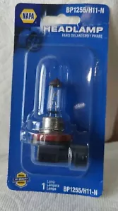NAPA BP1255/H11-N Headlamp Replacement Light Bulb 12 Volts 55 Watts NEW X - Foto 1 di 4